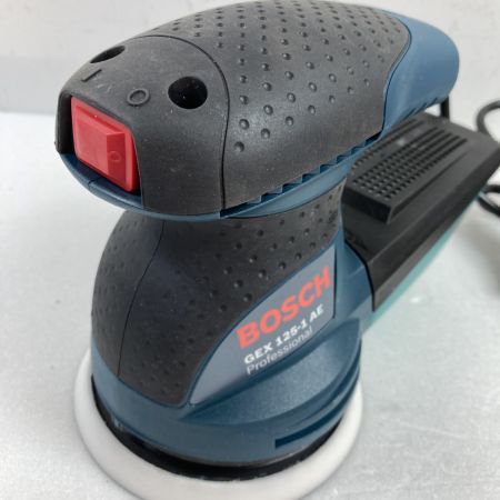  BOSCH ボッシュ 125mm 吸じんランダムアクションサンダー コード式 本体のみ  GEX125-1AE ブラック