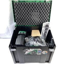 ＊＊ HiKOKI ハイコーキ 36V コードレス丸のこ 黒鯱 (バッテリ2個・充電器・ケース付） C3606DB(2XPSBZ) ブラック Sランク