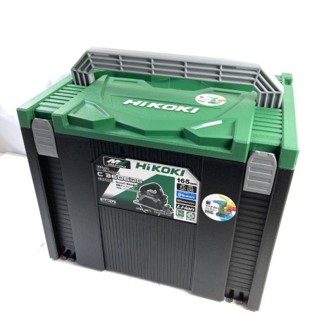  HiKOKI ハイコーキ 36V コードレス丸のこ 黒鯱 (バッテリ2個・充電器・ケース付） C3606DB(2XPSBZ) ブラック