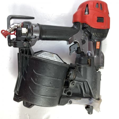  MAX マックス 90mm 高圧ロール釘打ち機 ケース付 HN-90N4(D)-G レッド