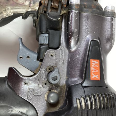  MAX マックス 90mm 高圧ロール釘打ち機 ケース付 HN-90N4(D)-G レッド