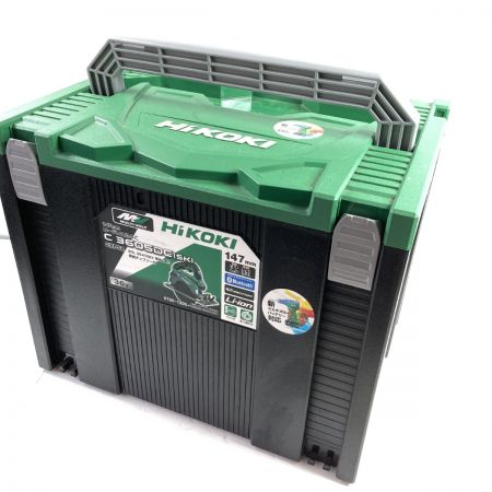  HiKOKI ハイコーキ 36V コードレス丸のこ 黒鯱 (バッテリ2個・充電器・ケース付） C3606DB ブラック