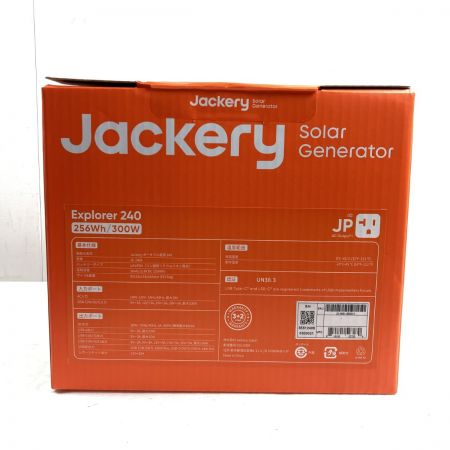  Jackery ポータブル電源 Jackery Explorer240 未使用品(S) コードレス式 256Ah/300W  Explorer240