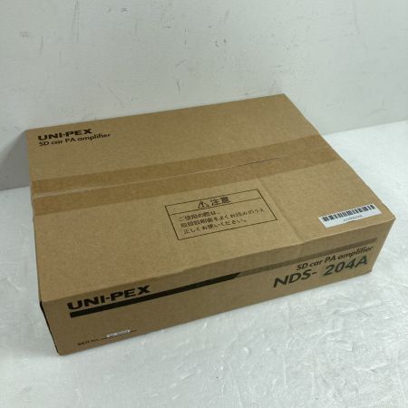  UNI-PEX SDレコーダー付車載アンプ NDS-204A