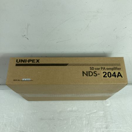  UNI-PEX SDレコーダー付車載アンプ NDS-204A