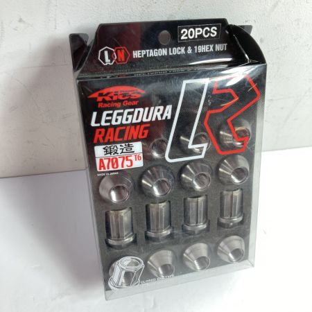  KYO-EI 協永産業 LEGGDURA RACING ジェラルミン ロック＆ナット サイズ/M12×P1.25 KIC3G シルバー