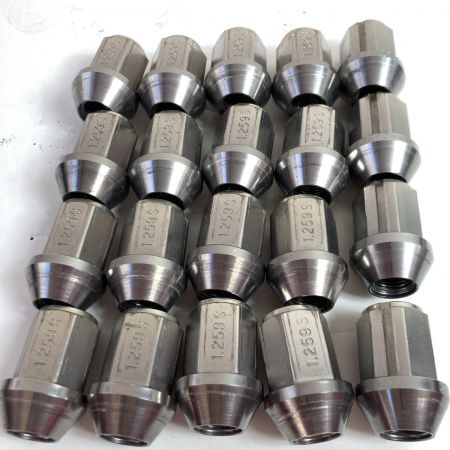  KYO-EI 協永産業 LEGGDURA RACING ジェラルミン ロック＆ナット サイズ/M12×P1.25 KIC3G シルバー