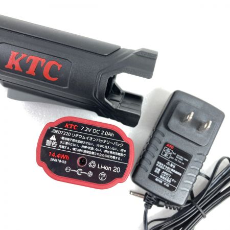  KTC ケーティーシー コードレスラチェット レンチ 9.5sq ※バッテリ1個・ACアダプタ付 JRE310 ブラック