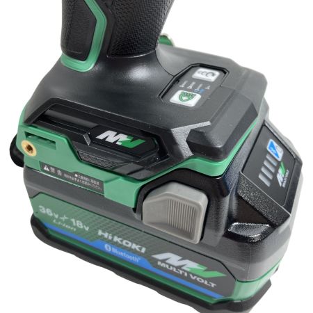  HiKOKI ハイコーキ 36V コードレスインパクトドライバ (バッテリ2個・充電器・ケース付） WH36DD(2XHLSZ) グリーン