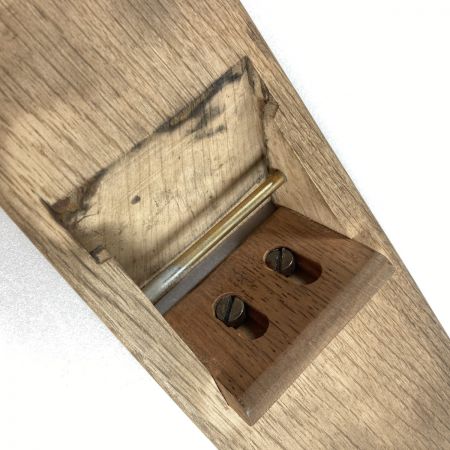  菊弘丸 カンナ 本銘「菊弘丸」かんな 鉋 箱入り ブラウン