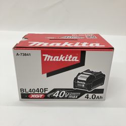ΦΦ MAKITA マキタ 純正 4.0Ah 40Vmax A-73841 リチウムイオンバッテリ 箱付 A-73857 ブラック 未使用品 Sランク