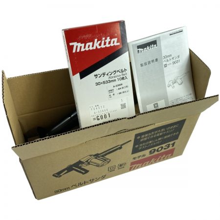  MAKITA マキタ 30mm ベルトサンダ コード式 (別売りサンディングベルト付属) 9031 ブルー
