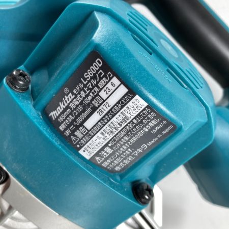  MAKITA マキタ 18V 165mm 充電式卓上マルノコ 本体のみ ※バッテリ・充電器なし LS600D ブルー
