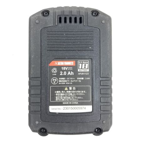  ASTRO PRODUCTS アストロプロダクツ 18V 充電式インパクトレンチ 350Nm 差込角12.7mm (バッテリ1個・充電器・ケース付)  IW876-350N-S レッド