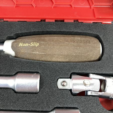  VESSEL ベッセル ウッディ ソケットレンチセット  3/8″sq) ケース入り HRW3002M-W レッド