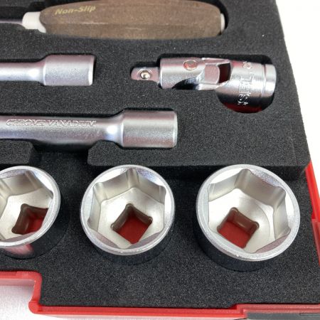  VESSEL ベッセル ウッディ ソケットレンチセット  3/8″sq) ケース入り HRW3002M-W レッド