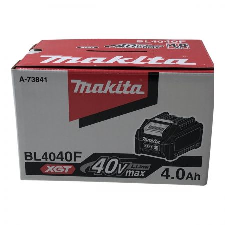 €€ MAKITA マキタ バッテリー 未使用品(S) 40Vmax/4.0Ah BL4040F