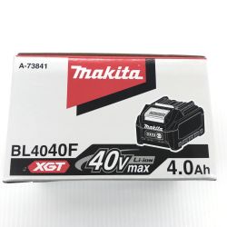 ДД MAKITA マキタ バッテリー 未使用品(S) 40v BL4040F ブラック Sランク