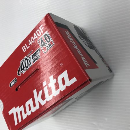 ДД MAKITA マキタ バッテリー 未使用品(S) 40v BL4040F ブラック