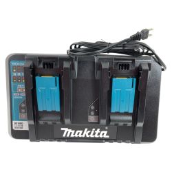 ＊＊ MAKITA マキタ 2口急速充電器 (18V/14.4V対応) DC18RD ブラック Sランク
