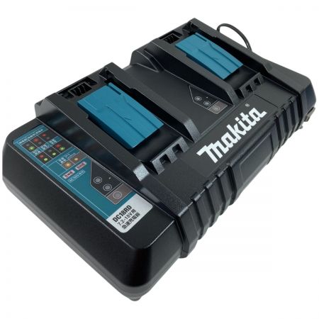  MAKITA マキタ 2口急速充電器 (18V/14.4V対応) DC18RD ブラック