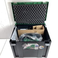 ＊＊ HiKOKI ハイコーキ 36V 125mm コードレス集じん丸のこ (バッテリ1個・充電器・ケース付） C3605DYB XPYZ グリーン Sランク