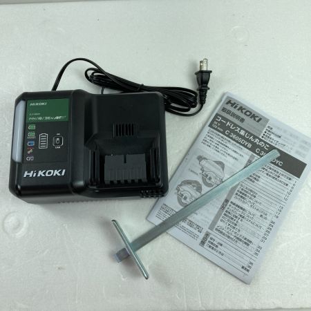  HiKOKI ハイコーキ 36V 125mm コードレス集じん丸のこ (バッテリ1個・充電器・ケース付） C3605DYB XPYZ グリーン