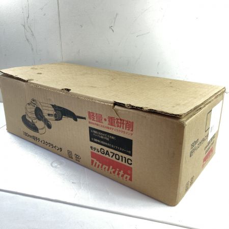  MAKITA マキタ 180mm 電子ディスクグラインダー  100V   GA7011C ブルー