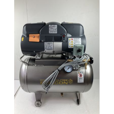  HITACHI 日立 オイルフリー　コンプレッサー0.75LE-8SB シルバー 程度A 取説付 コード式 30L 100v 0.75LE-8SB シルバー