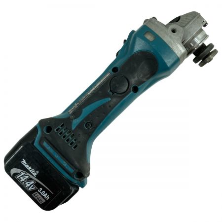  MAKITA マキタ 14V 100mm 充電式ディスクグラインダ バッテリ1個付属 ※充電器なし GA400D ブルー
