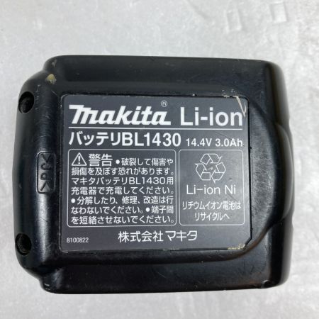  MAKITA マキタ 14V 100mm 充電式ディスクグラインダ バッテリ1個付属 ※充電器なし GA400D ブルー