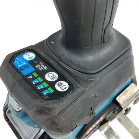  MAKITA マキタ 40Vmax 充電式インパクトレンチ 差込角19mm バッテリ1個付属 ※充電器なし TW001G ブルー
