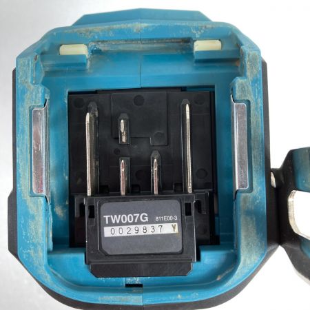  MAKITA マキタ 40Vmax 充電式インパクトレンチ 差込角12.7mm （ バッテリ1個・充電器・ケース付） TW007G ブルー