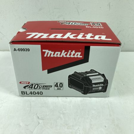  MAKITA マキタ バッテリー MAKITA BL4040 未使用品(S) 40v/4.0Ah (1) BL4040 ブラック