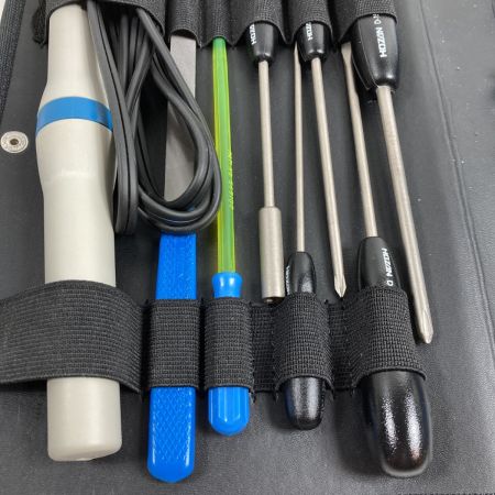  HOZAN 電気工事などの 基本工具 ショルダー工具セット 17点セット S-37 ブラック