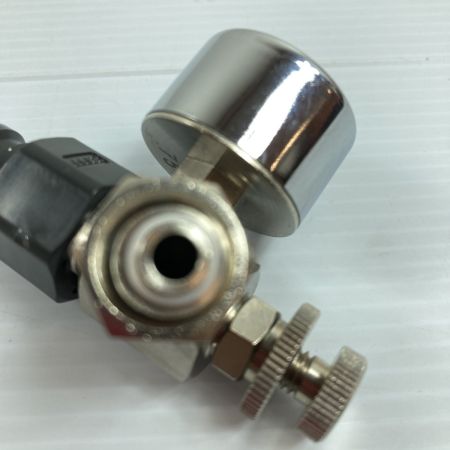  ANEST IWATA L型手元圧力計 AIR ADJUSTMENT VALVE 箱・取説付 AJR-02L-VG シルバー