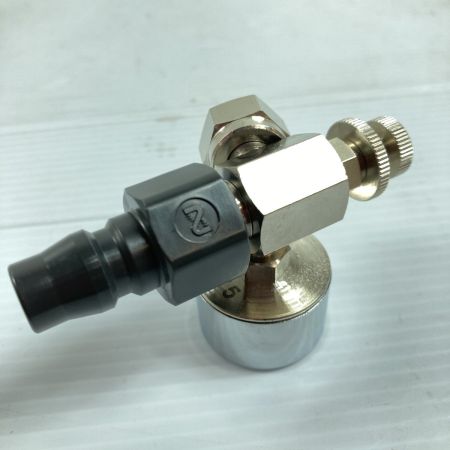  ANEST IWATA L型手元圧力計 AIR ADJUSTMENT VALVE 箱・取説付 AJR-02L-VG シルバー