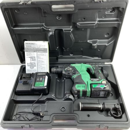  HiKOKI ハイコーキ 36V 28mm コードレスハンマドリル  (バッテリ1個・充電器・ケース付） DH36DPA グリーン