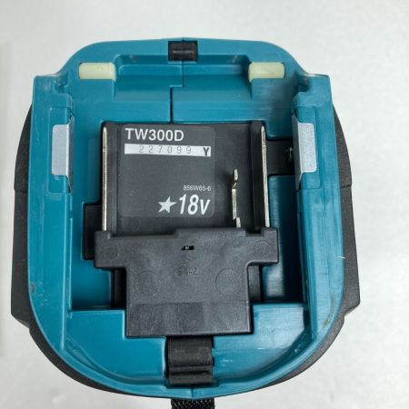 MAKITA マキタ 18V 充電式インパクトレンチ 300Nm 本体のみ ※バッテリ・充電器なし TW300D ブルー