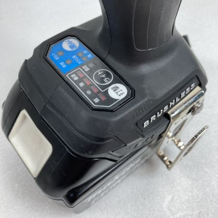  MAKITA マキタ 18V 充電式インパクトドライバ  (バッテリ2個・充電器・ケース付） TD171D ブラック