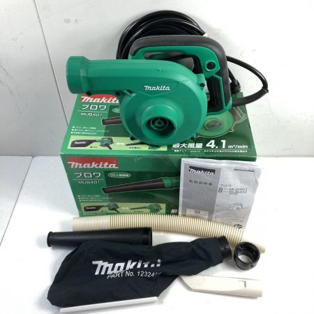  MAKITA マキタ ブロワ コード式 付属品完備 MUB401 グリーン