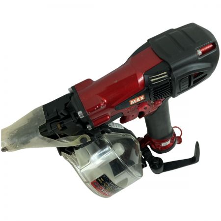  MAX マックス 50mm 高圧エア釘打機 スーパーネイラ ケース付 HN-50N2(D) レッド