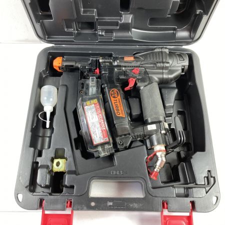  MAX マックス 25~41mm 高圧エアビス打機 ターボドライバ (ケース付） HV-R41G4 ブラック