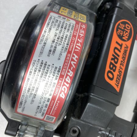 MAX マックス 25~41mm 高圧エアビス打機 ターボドライバ (ケース付） HV-R41G4 ブラック