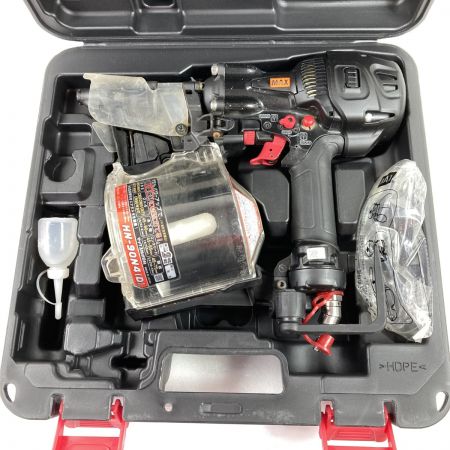  MAX マックス 90mm 高圧エア釘打機 スーパーネイラ  ケース付  HN-90N4(D) ブラック