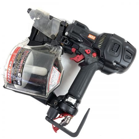  MAX マックス 90mm 高圧エア釘打機 スーパーネイラ  ケース付  HN-90N4(D) ブラック