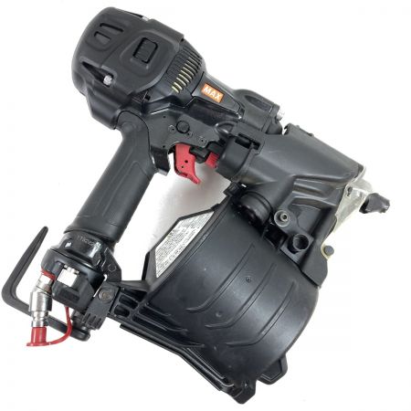  MAX マックス 90mm 高圧エア釘打機 スーパーネイラ  ケース付  HN-90N4(D) ブラック