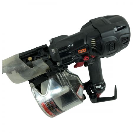  MAX マックス 90mm 高圧エア釘打機 スーパーネイラ  ケース付  HN-90N4(D) ブラック