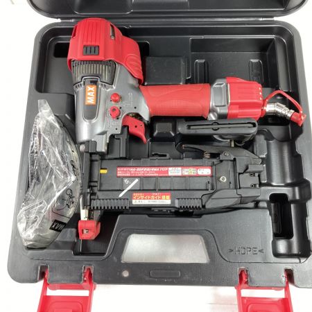  MAX マックス 25~50mm 高圧釘打機 スーパーネイラ ケース付 HA-50F2(D)-4MA レッド