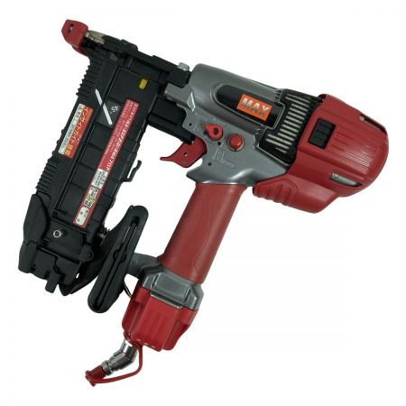  MAX マックス 25~50mm 高圧釘打機 スーパーネイラ ケース付 HA-50F2(D)-4MA レッド